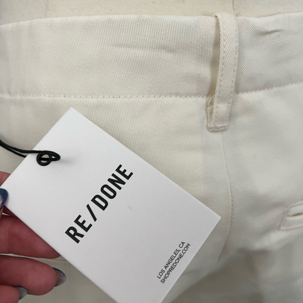 Re/Done Mid Rise Trousers Pants 26 - Picture 7 of 10